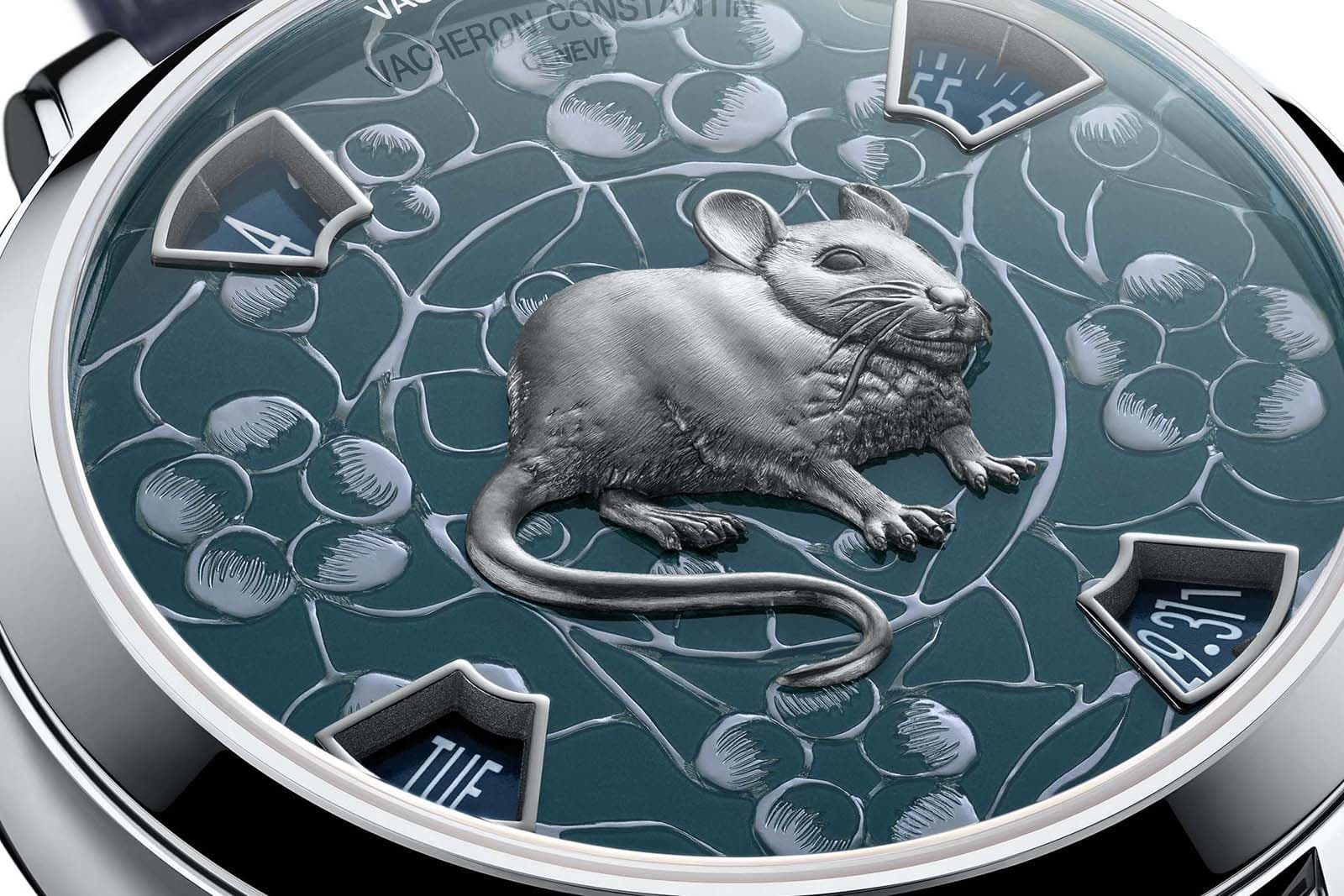Часы Vacheron Constantin Metiers d'Art The legend of the Chinese zodiac - Year of the Rat из платины