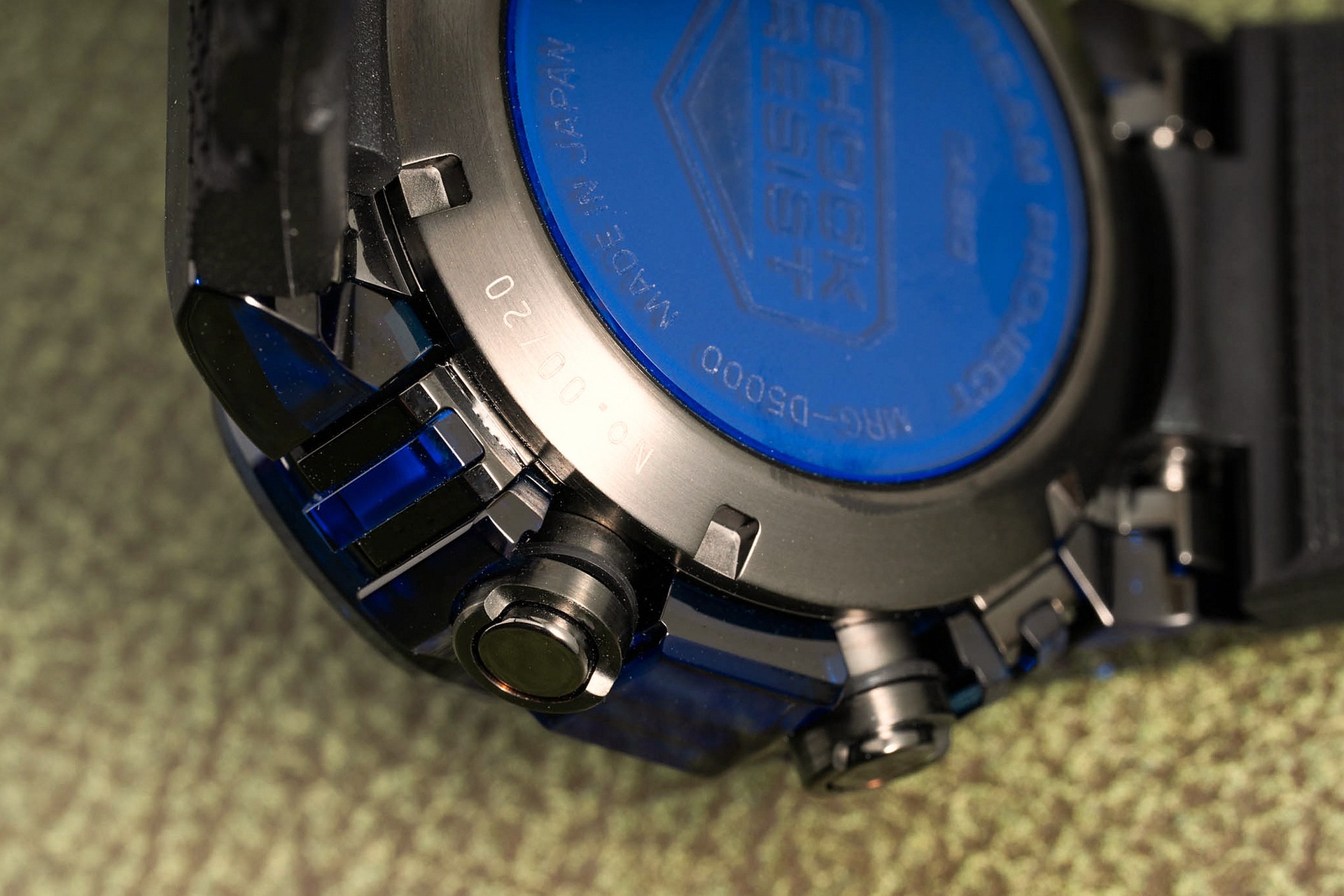 G-SHOCK Blue Sapphire Pushers