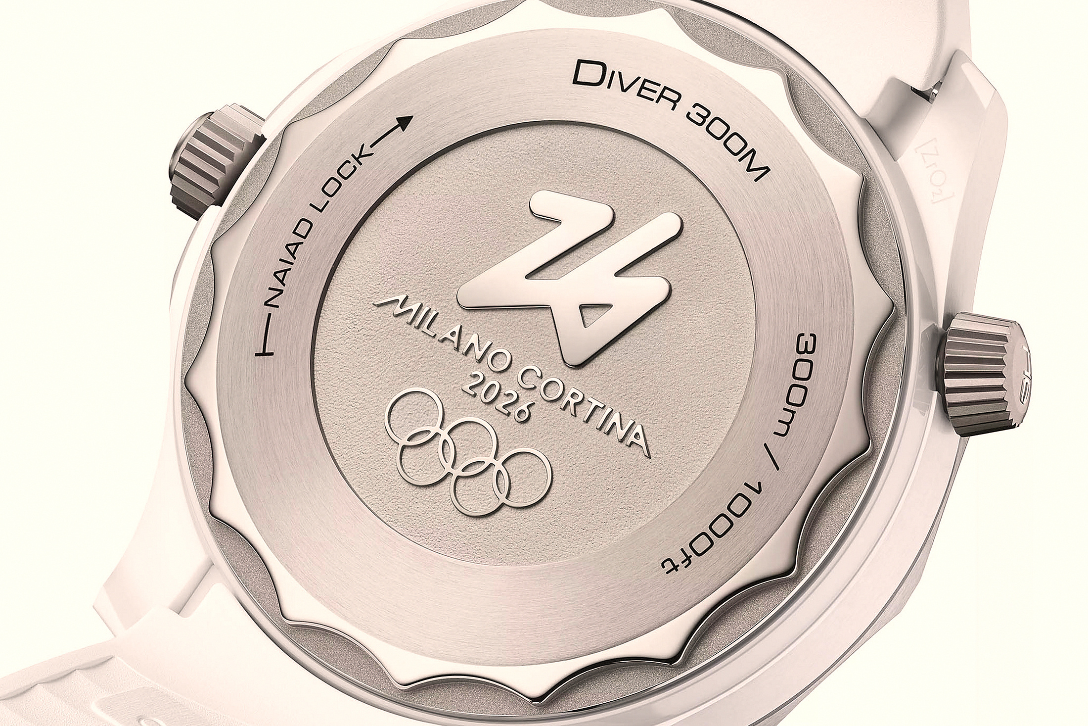 Задняя крышка Omega Seamaster 300M Milano Cortina