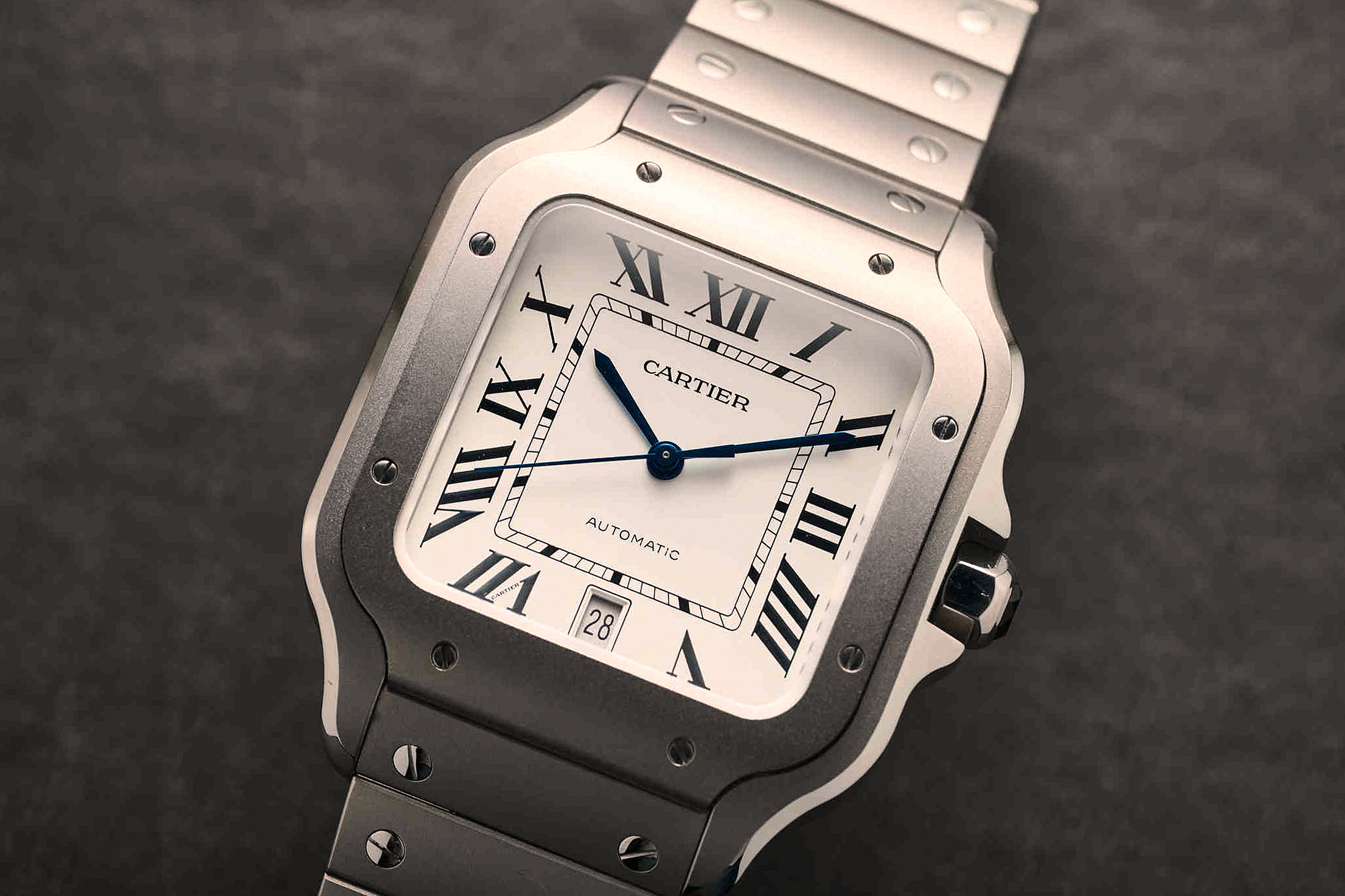 Cartier Santos в титане