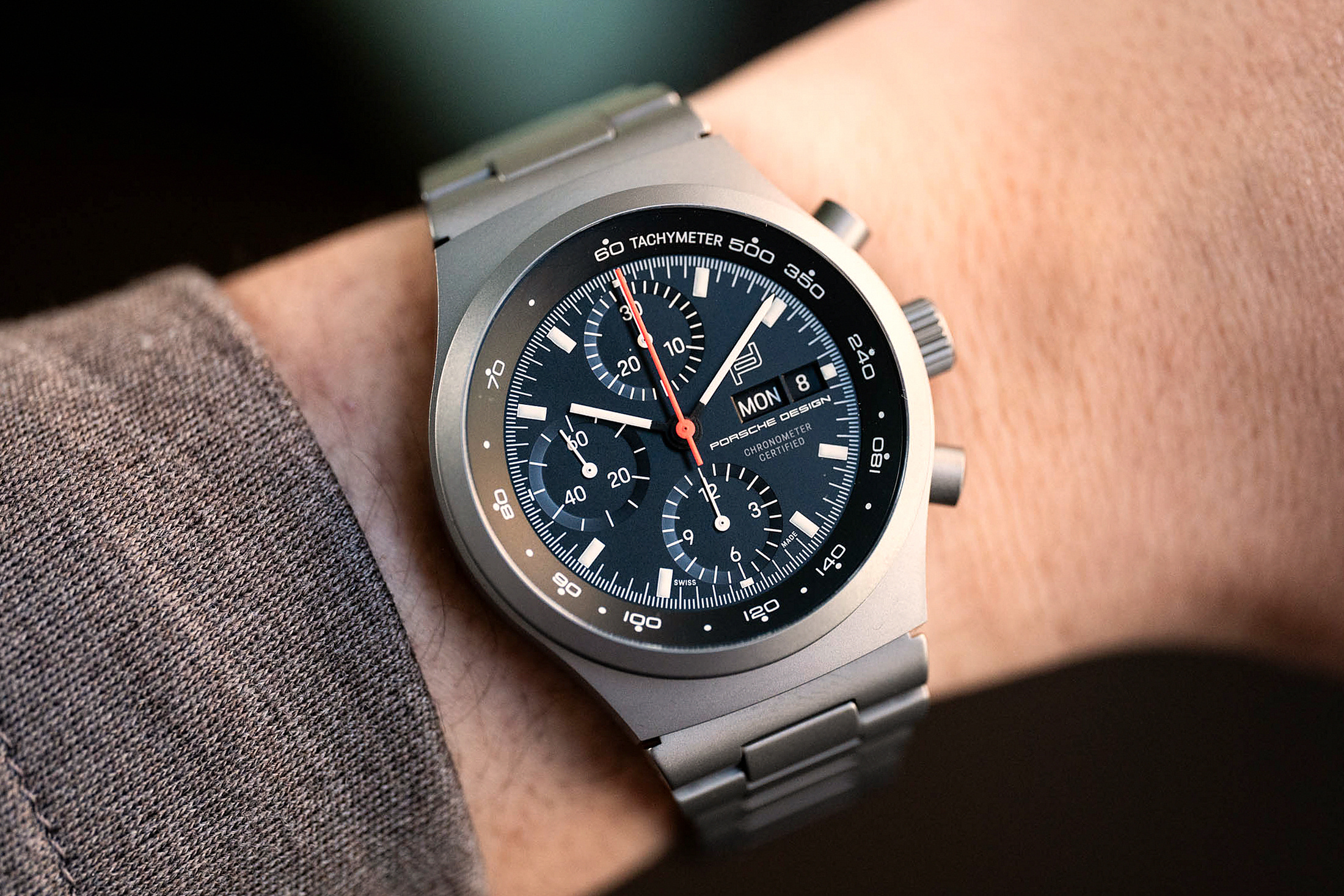 Chronograph 1 All-Titanium на запястье