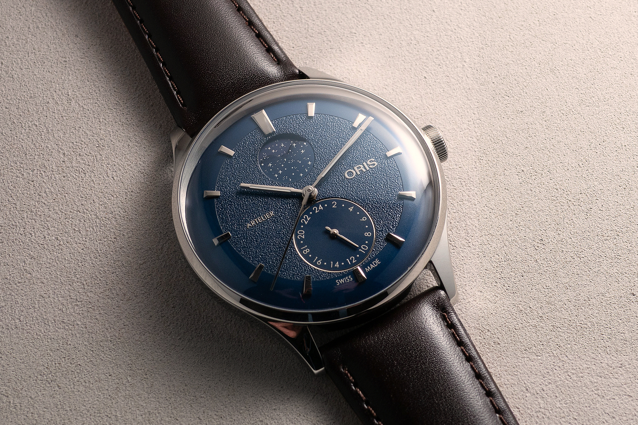 Цвета циферблатов Oris Artelier