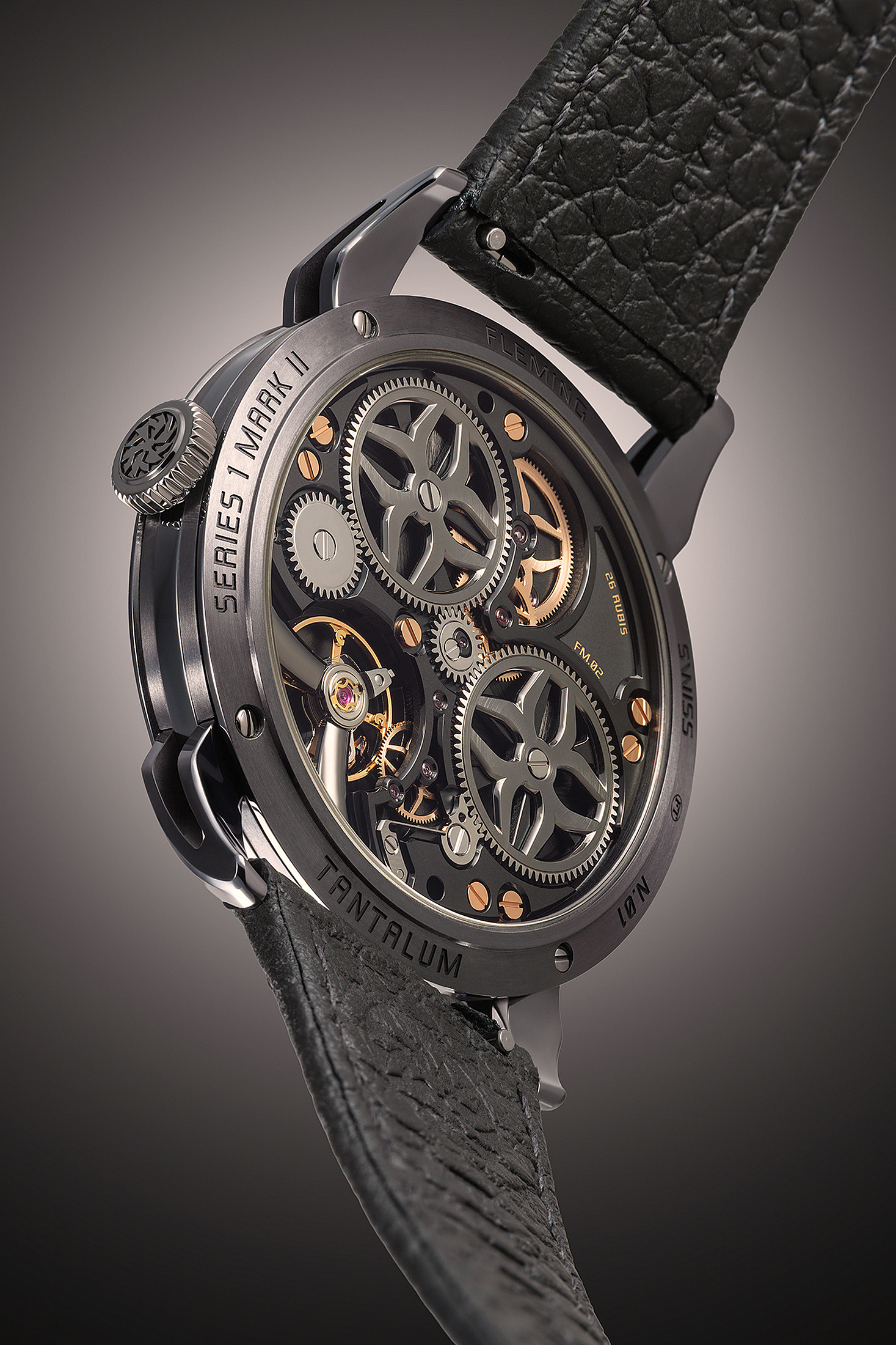 Часы Fleming Series 1 Mark II вблизи