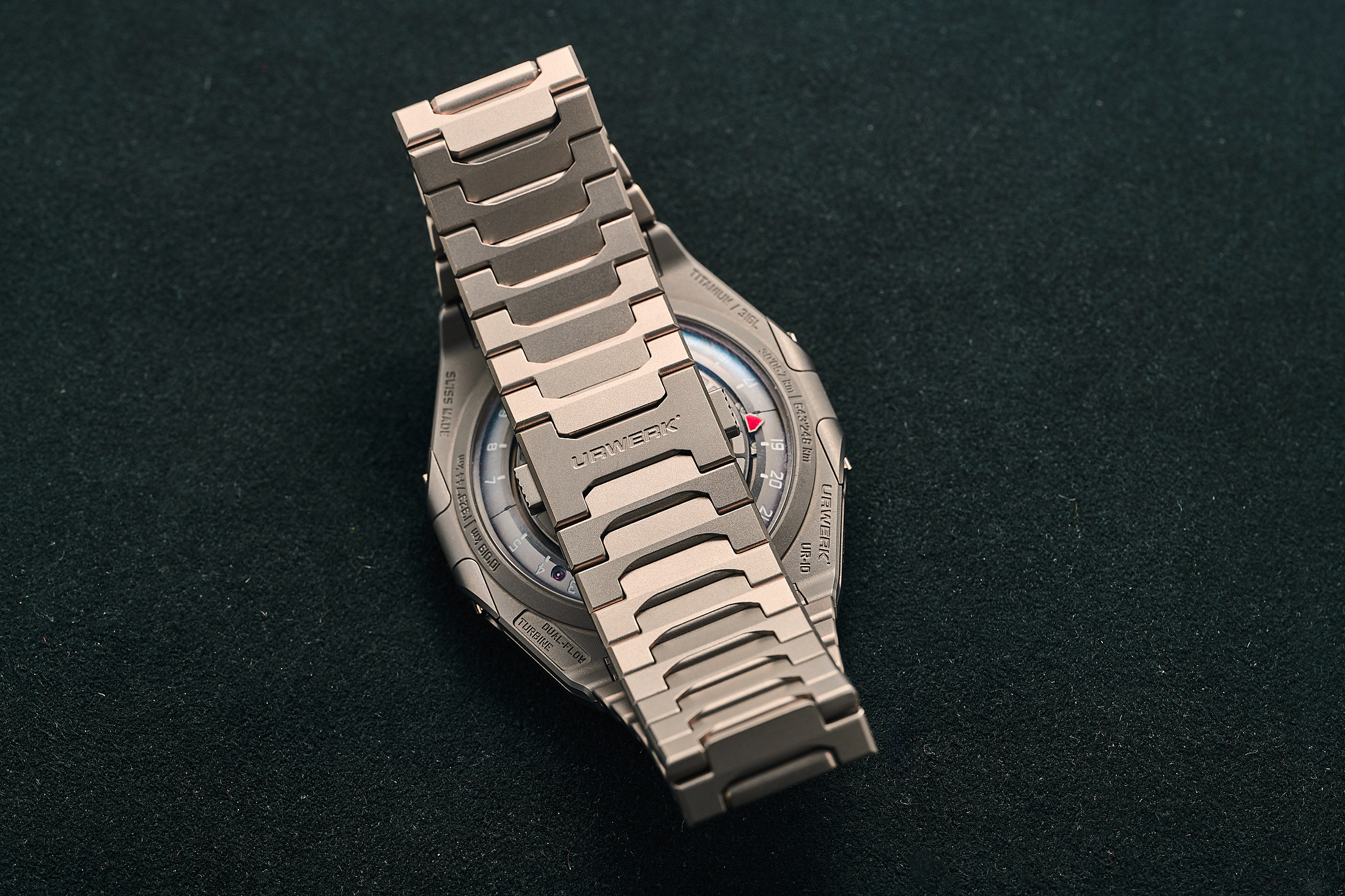 Застежка и браслет Urwerk Spacemeter UR-10