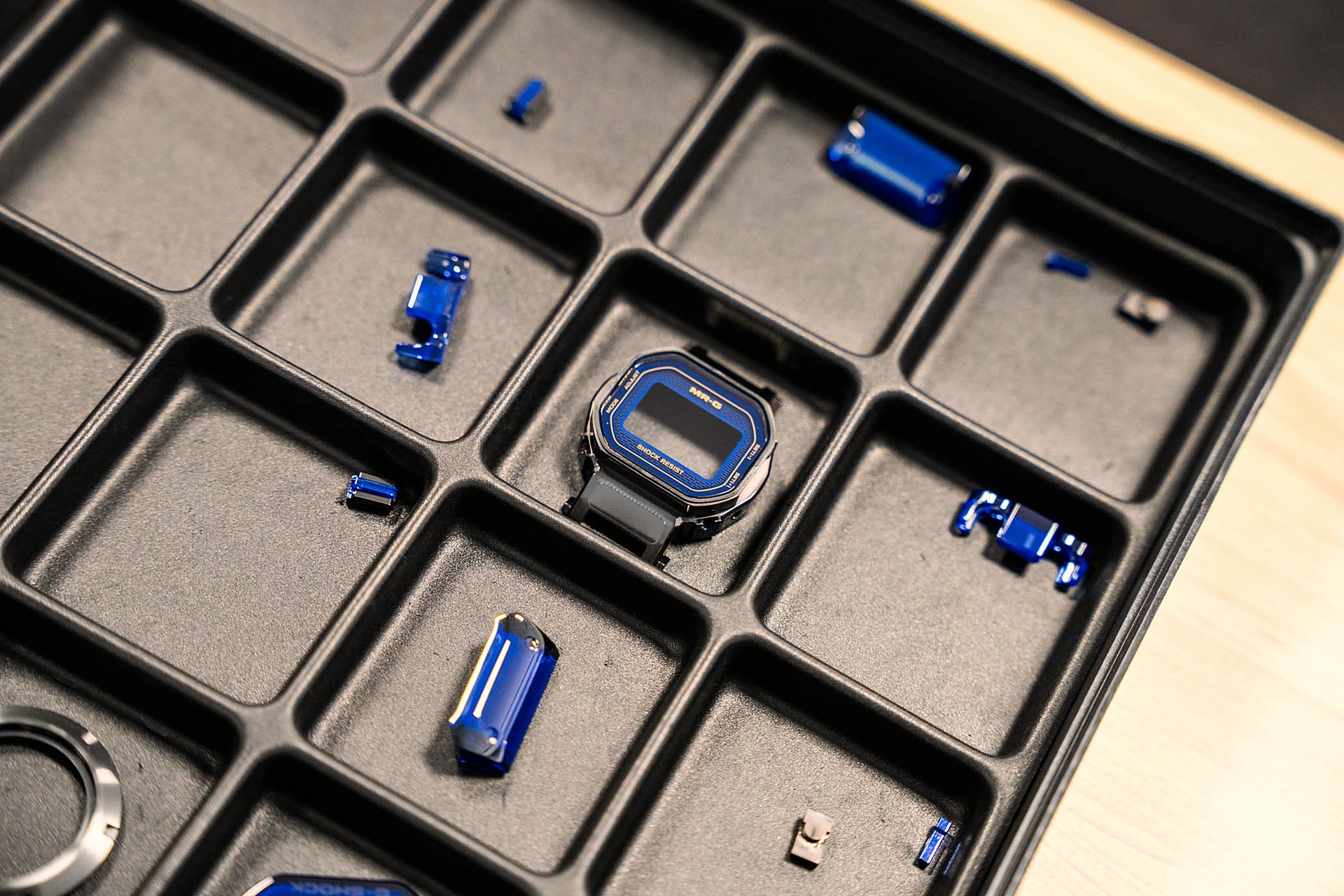 G-SHOCK Blue Sapphire Tray of Parts