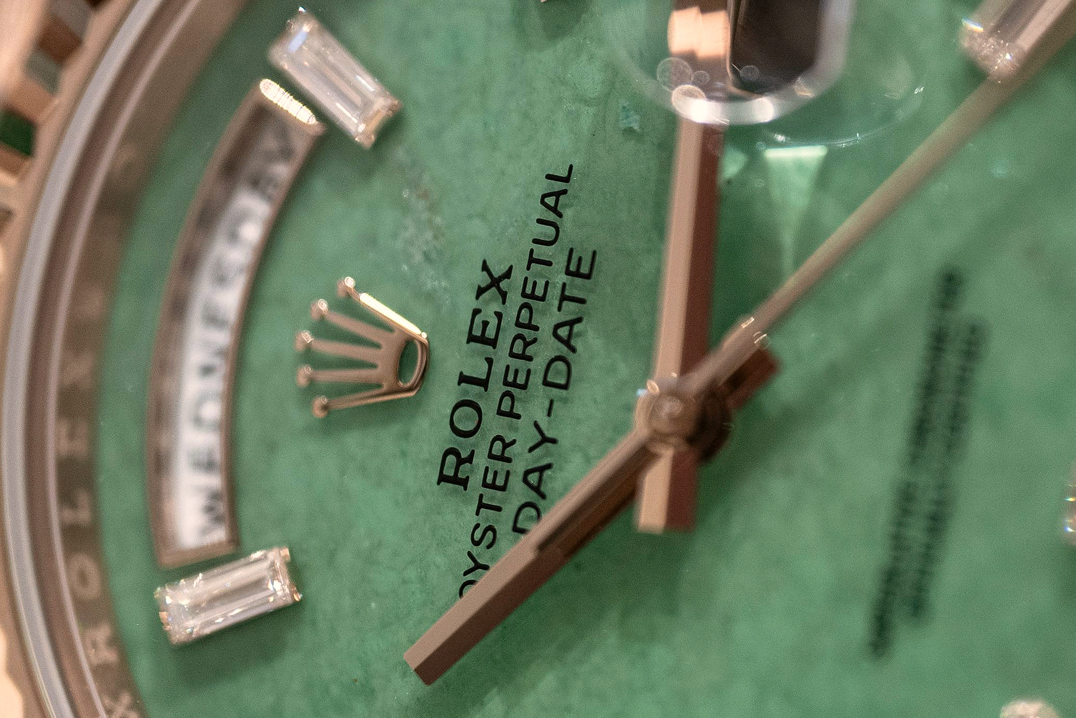 Rolex Day-Date 40 на запястье