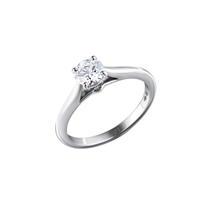 Кольцо Cartier Solitaire 0,50 ct H/VVS2 Platinum