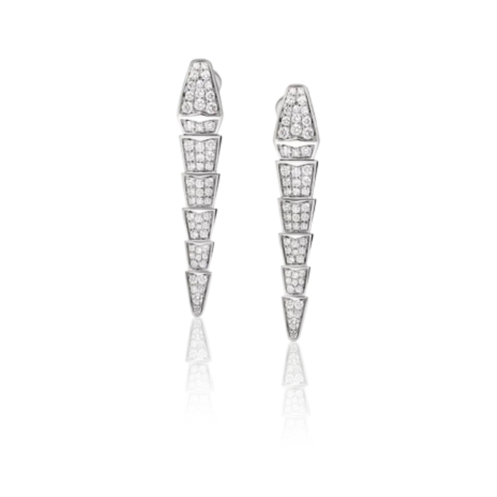Серьги BVLGARI SERPENTI VIPER EARRINGS 
