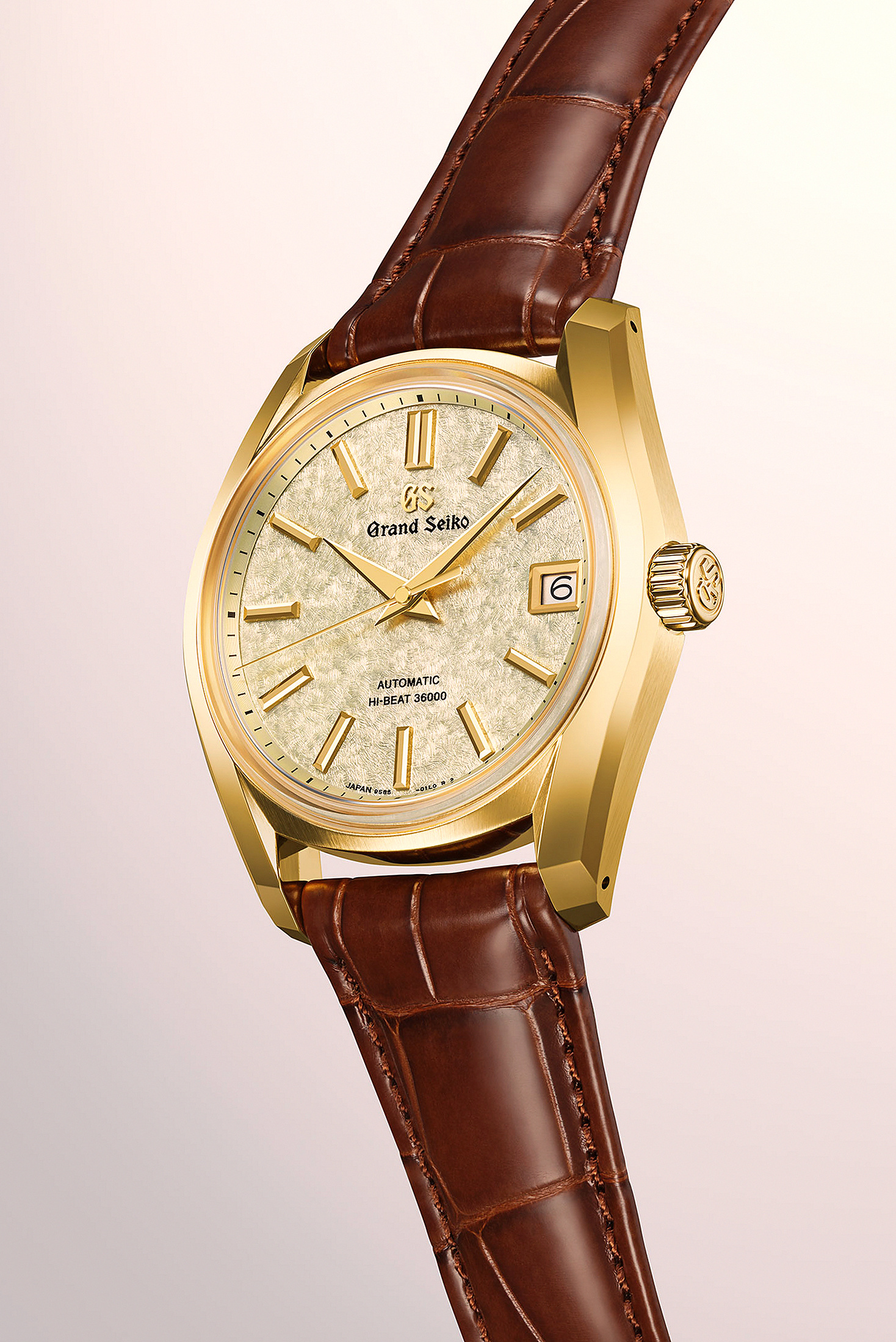 Боковой вид Grand Seiko SBGH376