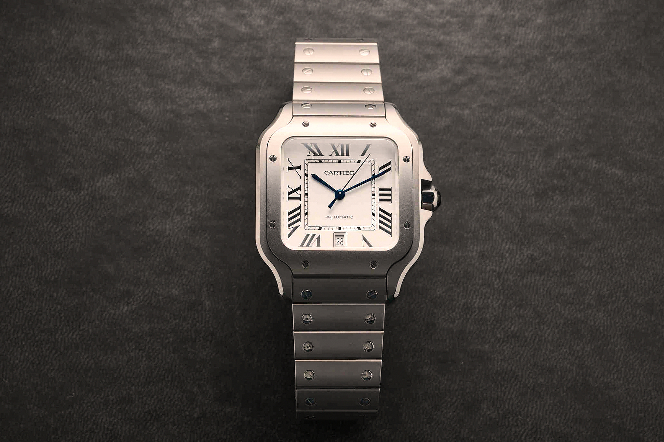 Cartier Santos в титане
