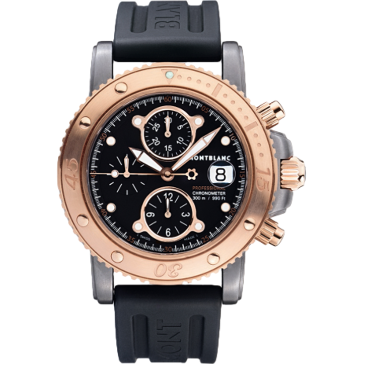 Часы Montblanc Sport Chronograph Tantalum Gold