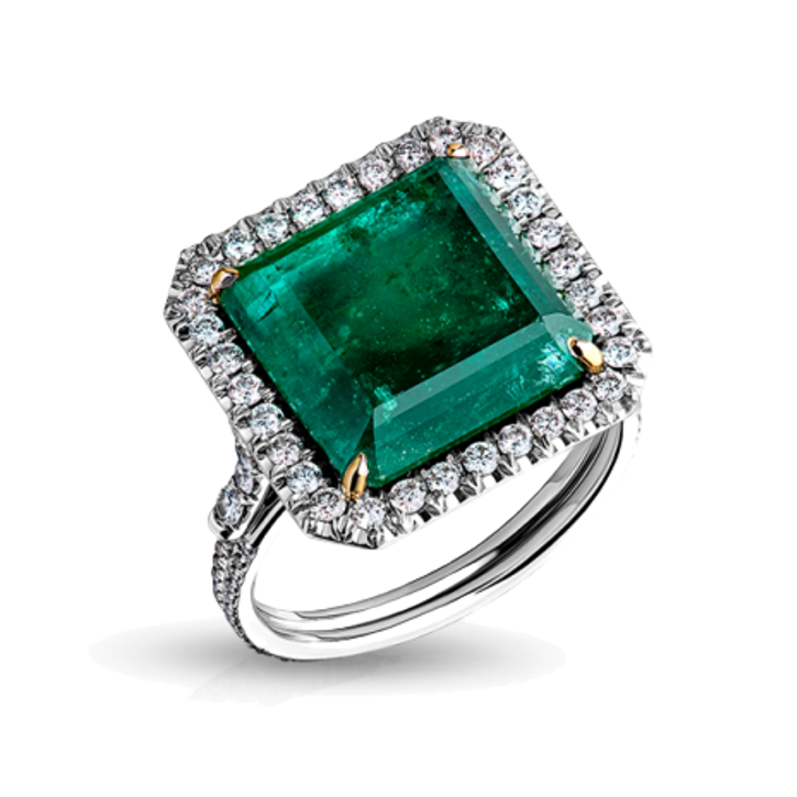 Кольцо RALFDIAMONDS с изумрудом 9,70ct
